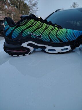 Nike Air Max Plus TN Racer Blue Volt FZ4628-001 Men Size 9.5 No Box